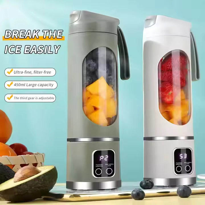 Portable Mini Commercial Fruit Blender USB Electric Sugarcane Table Grinder Automatic Manual Fruit Extractor Juicers Car RV